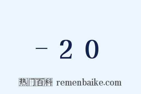 -20是什么意思的图片